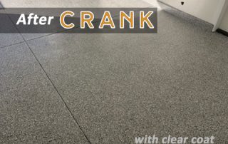 Orange County epoxy garage floor coating after picture