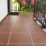 walkway coating that looks like red tile and grey grout