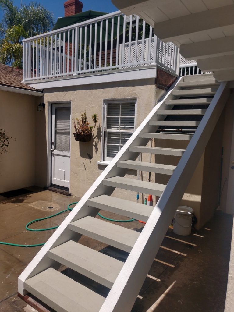 waterproofing stairs