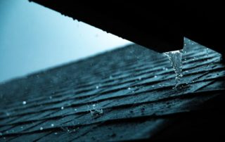 composition roof uses shingles to keep water running off and not inside