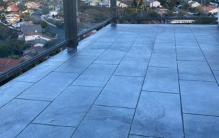 deck waterproofing after photo looks like tile